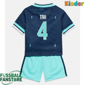 Deutschland Jonathan Tah #4 Replik Auswärtstrikot Kinder WM 2026 Kurzarm (+ Kurze Hosen)